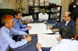 প্রতিনিধি দলের সাথে চুয়েট উপাচার্য অধ্যাপক ড. মো. জাহাঙ্গীর আলম 